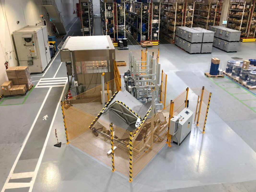 Mechanical Pallet Swap Pallet Transfer Systems for Pallet Exchanging (High-Speed)